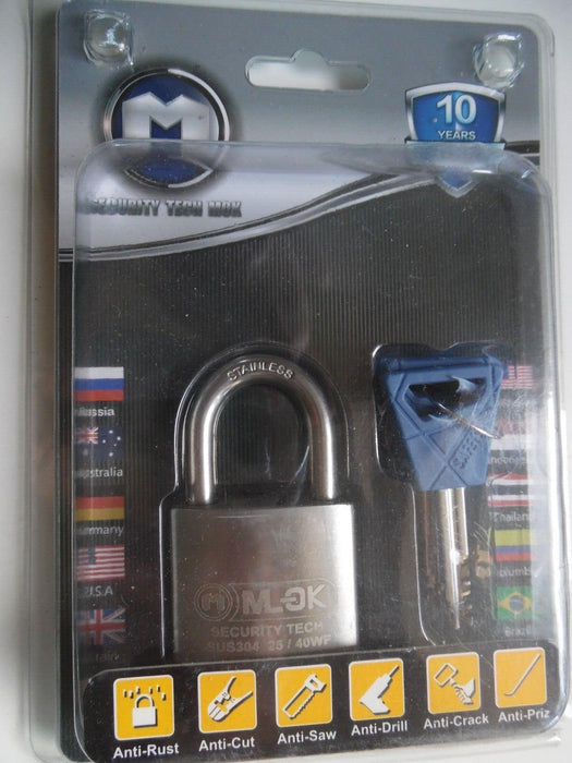 m lok heavy duty padlock Stainless Steel Lock