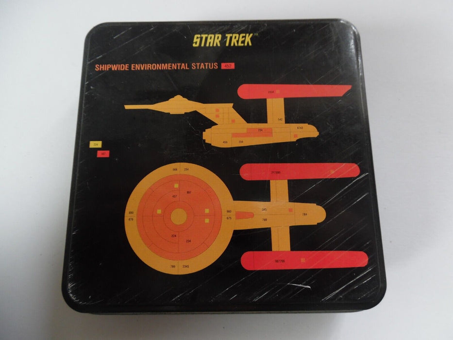 star trek drinks coasters x 4