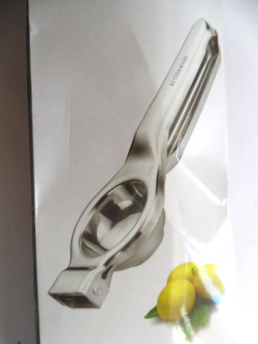 Actionware Stainless Steel Lemon Squeezer heavy duty stainless