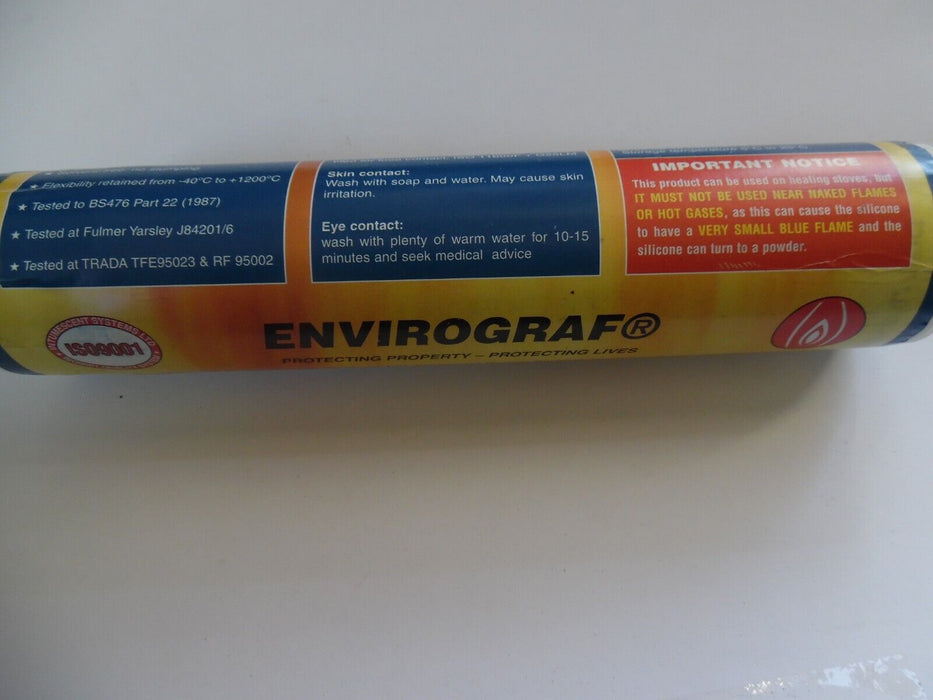 Envirograf 1200C Silicone Fireproof Sealant 310ml Black