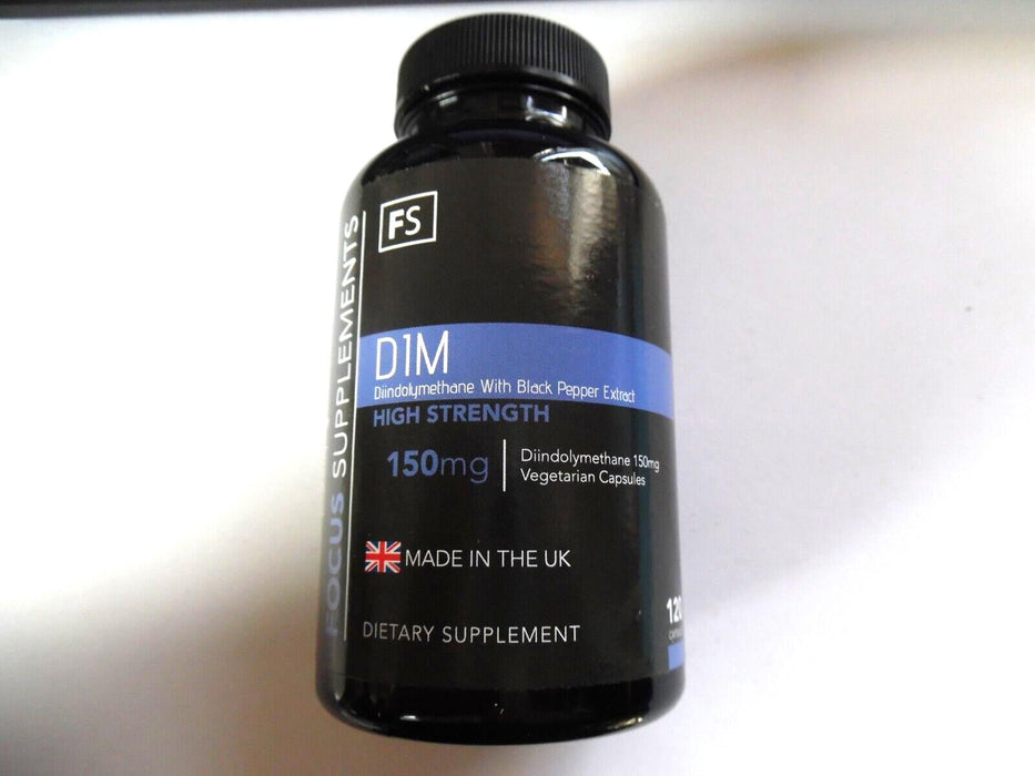 DIM (Diindolylmethane with Black Pepper Extract) 120 capsules