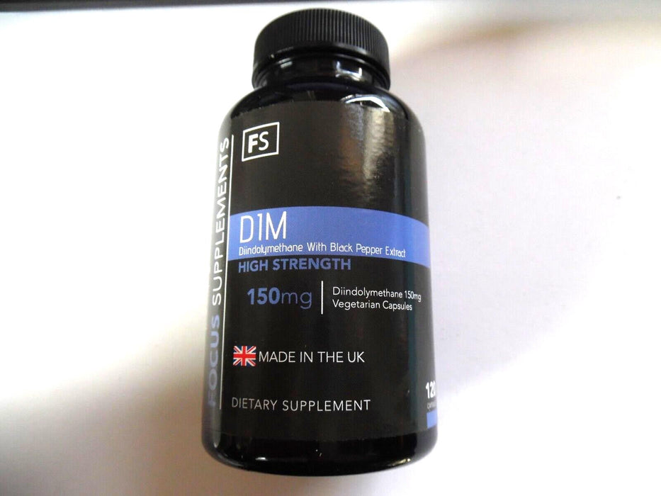 DIM (Diindolylmethane with Black Pepper Extract) 120 capsules