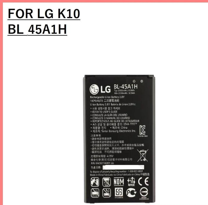 Brand New LG Battery BL-45A1H for LG K10,K420,K450 With 2300mAh