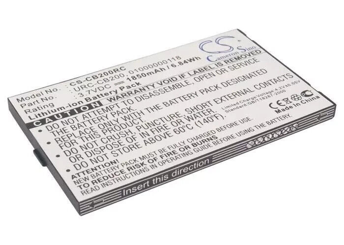 Replacement Battery Cell Fits Sonos Controller CB200 Controller 200 CE RoHS