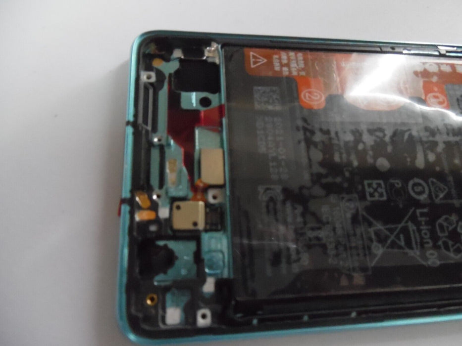 Huawei 02352PGE LCD Screen and Digitizer Battery for P30 Pro - Aurora Blue