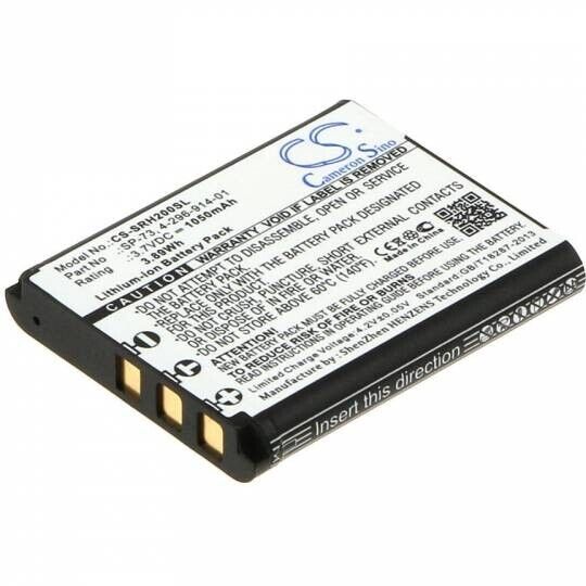 Replacement Sony Speaker Battery (3.7V, 1.05Ah, Li-Ion)