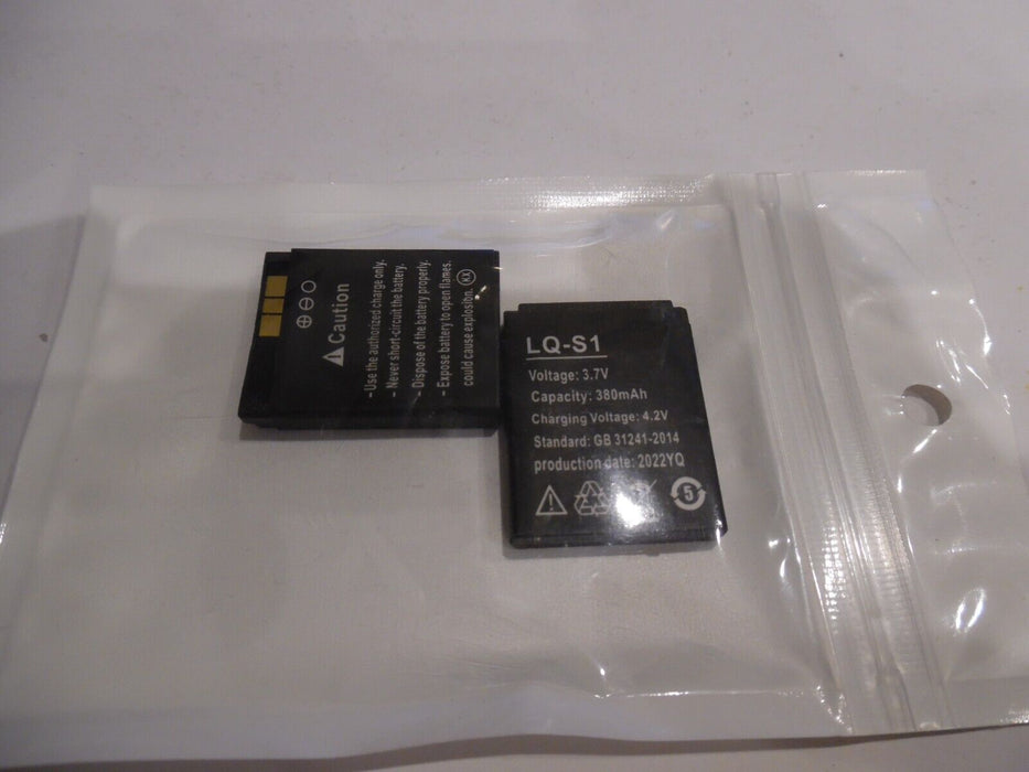 V8 X6 QW09 DZ09 W8 GT08 AB-S1 LQ-A1 Smart Watch Battery - 3.7V 380mAh LQ-S1