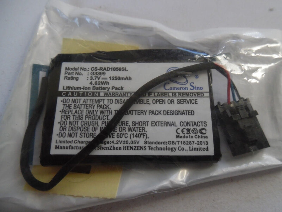 Battery for Dell - High Capacity - G3399 - CS-RAD1850SL - Z1-MBI2389 -