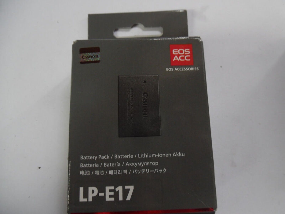 Original Canon LP-E17 Battery For M6 R8 R10 T7i 77D 800D 750D LC-E17E Charger