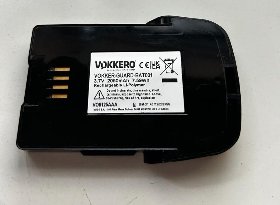 Vokkero 2050mAh Lithium Polymer Battery Pack VOKKER-GUARD-BAT001