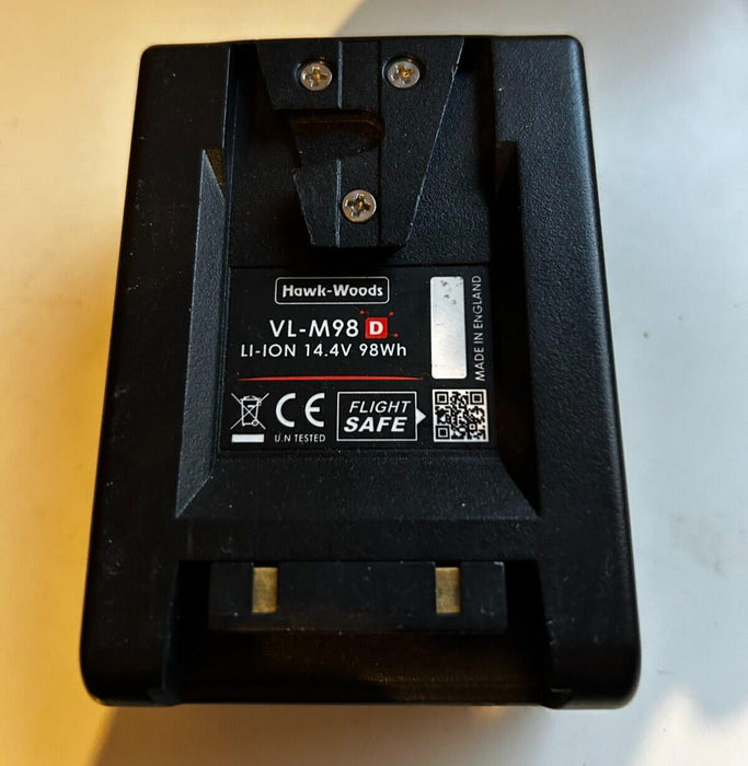 Hawk Woods VL-M98D 14.4V 98Wh Mini V-Lok (V-mount) Data Lithium-Ion battery