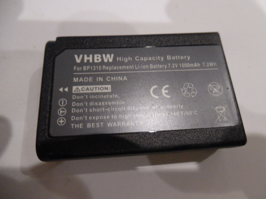 Battery replacemen for Samsung NX20 NX5 BP1310 BP-1310 NX100 NX11 NX10 ED-BP1310