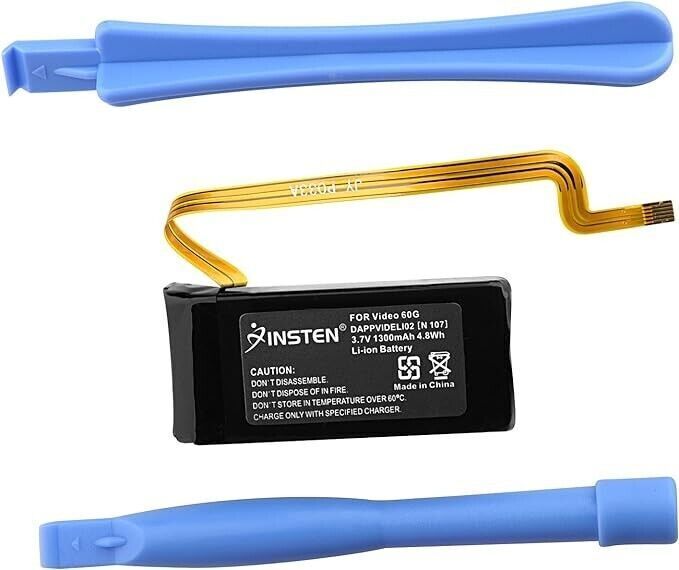 Insten Li-Ion Replacement Battery Compatible with Apple iPod Video 5th Gen