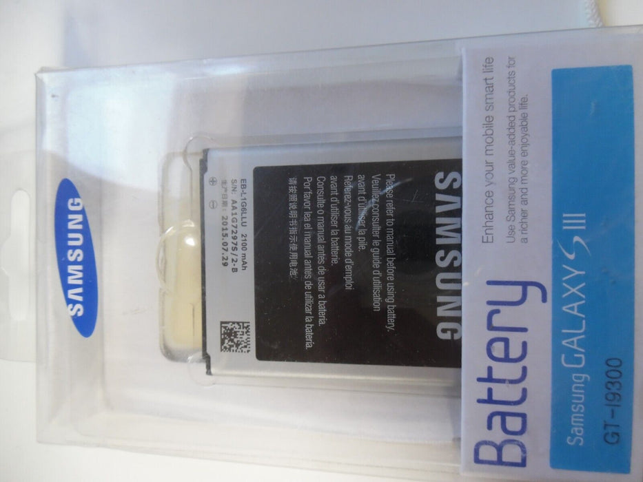 Samsung EB-L1G6LLU Battery For Galaxy S3 GT-i9300 3.8V 2100mAh
