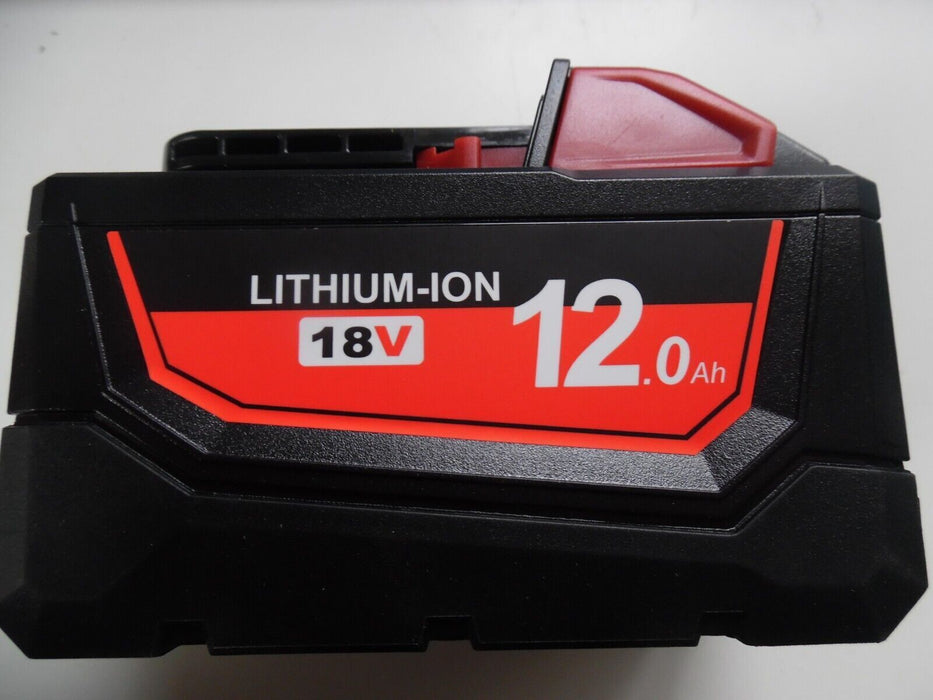 Replacement 12000mAh Battery for Milwaukee 18V High Output Battery