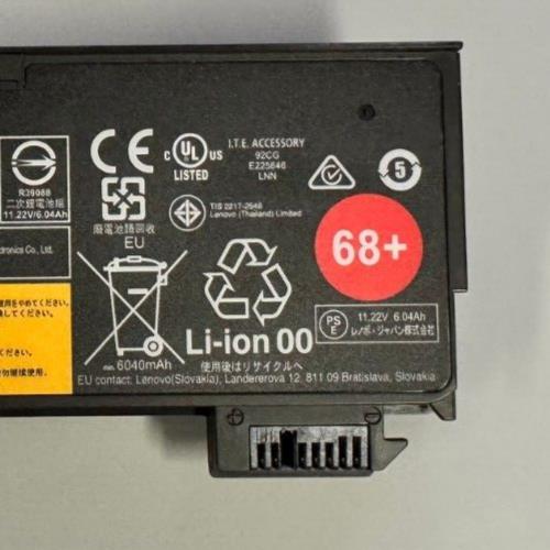 Lenovo ThinkPad 68+ Li-Ion Battery X240 X250 W550 L450 T450S t550 T440S Genuine