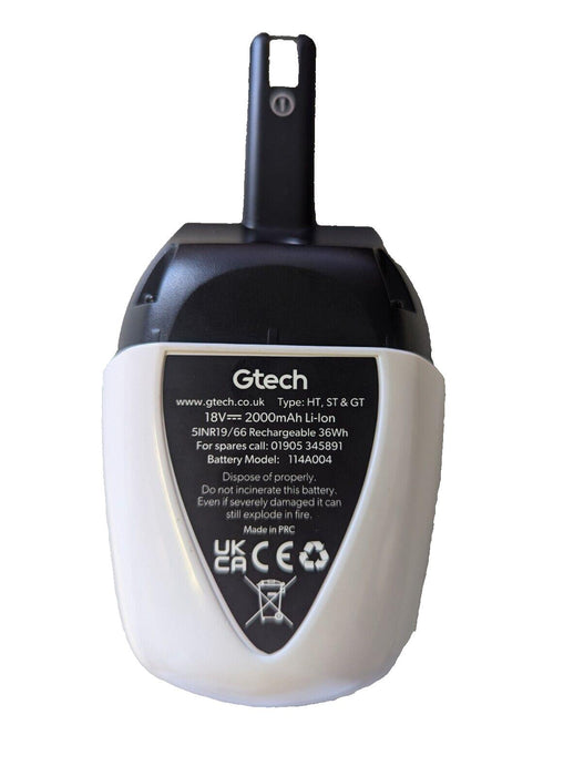 Gtech 18V WHITE Battery Model 114A004 for Hedge/Grass Trimmer