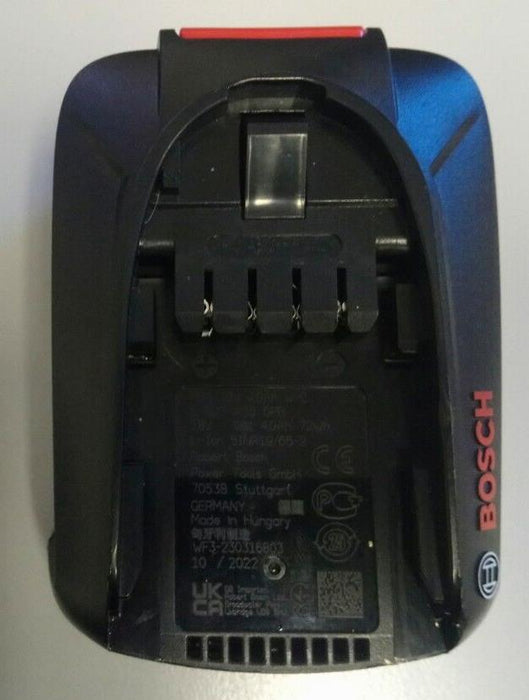 Bosch Battery Pack PBA 18V 4.0Ah 72Wh