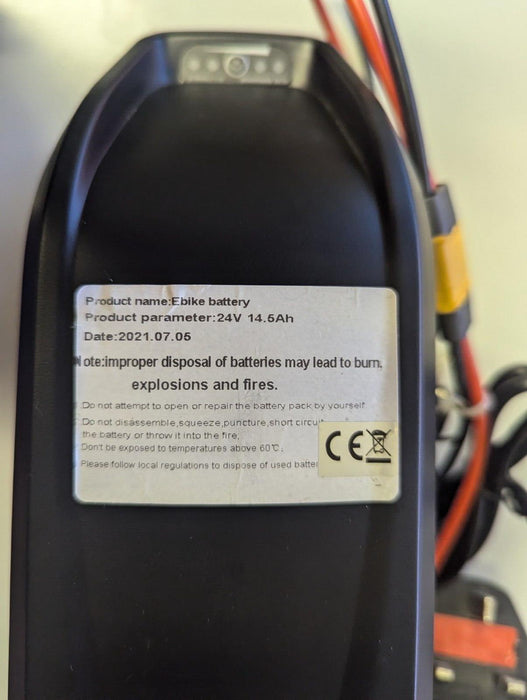Shanshan Tech E Bike Battery 24v 14.5Ah