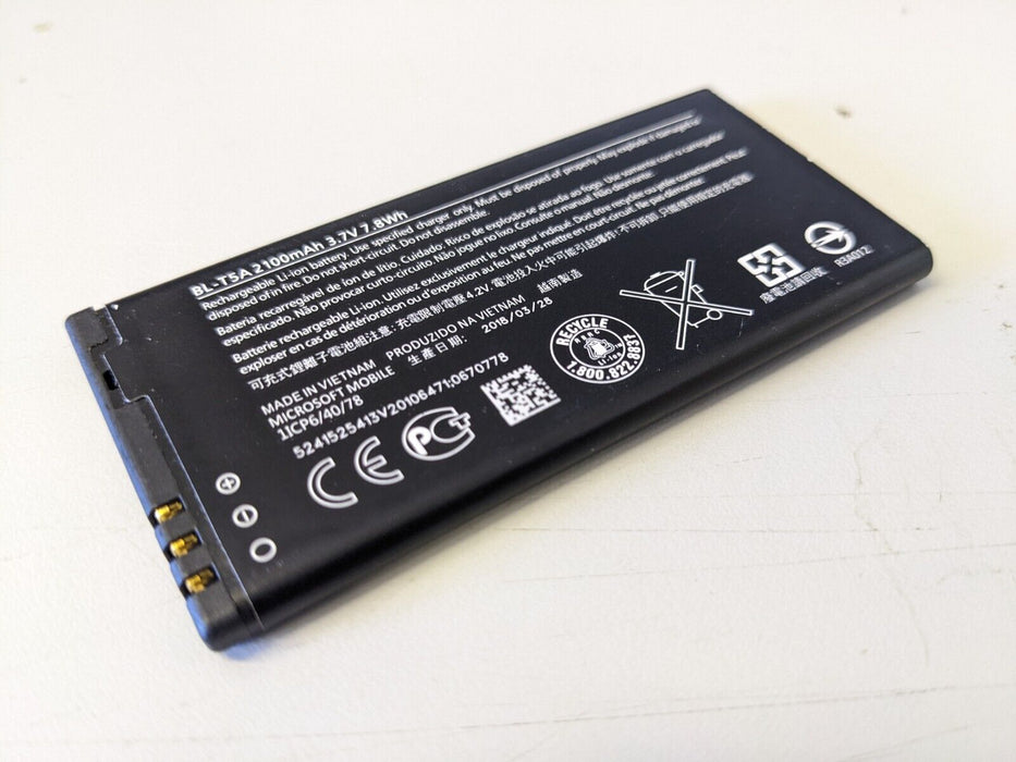 Genuine Nokia Microsoft BL-T5A, BV-T5A Battery For Lumia 730 735 550 738 NEW
