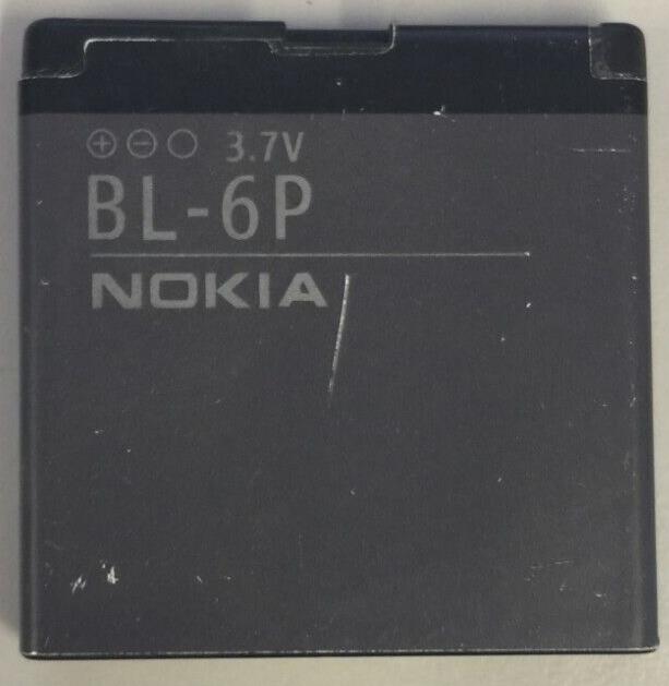 USED Genuine NOKIA BL-6P BATTERY NOKIA 6500 CLASSIC 7900 PRISM 830mAh