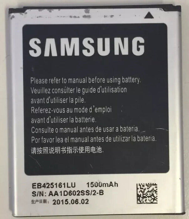USED Samsung Galaxy S3 Mini GT-I8190 Battery EB-425161LU  4 Pin 1500mAh