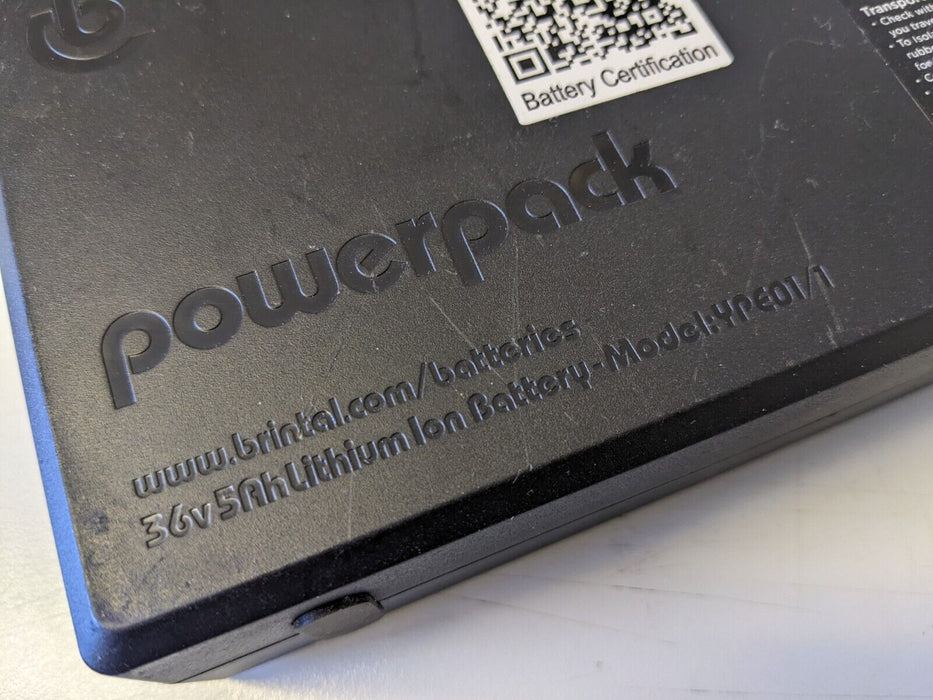 Brintal YPush Wheelchair Powerpack Battery YPE01/1  / 36V / 5Ah
