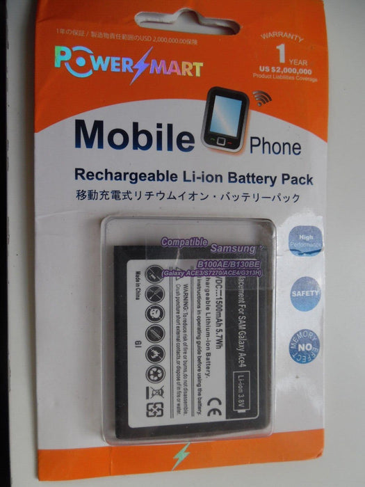 Battery for Samsung Galaxy Ace 4 Galaxy Ace 4 3G Galaxy Ace NXT EB-B130BE NEW