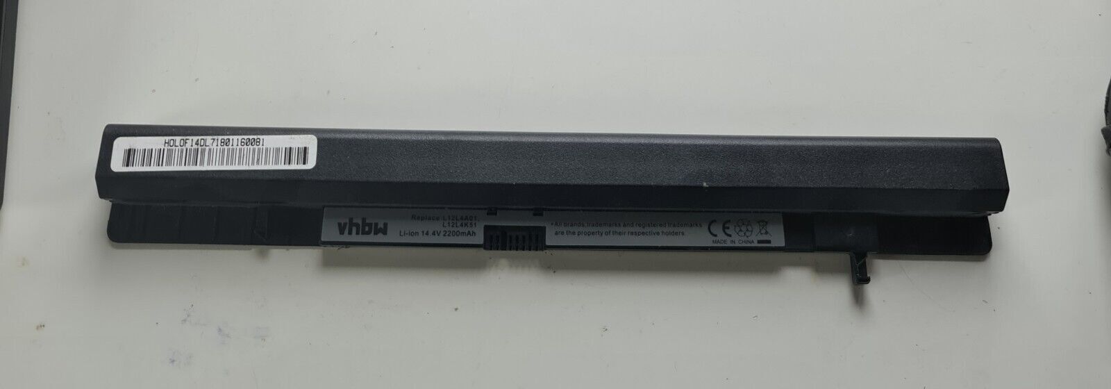 Vhbw battery compatible with Lenovo IdeaPad S500 - Used