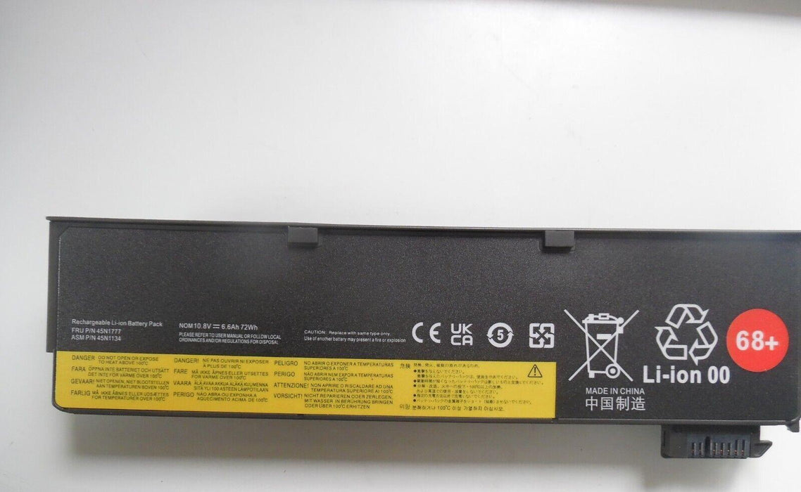 Replacement battery for Lenovo 45N1777 TP Battery