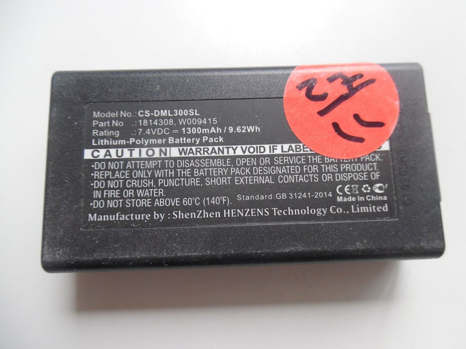 CS-DML300SL Battery 1300mAh compatible with [DYMO] 1982171, LabelManager 500TS,