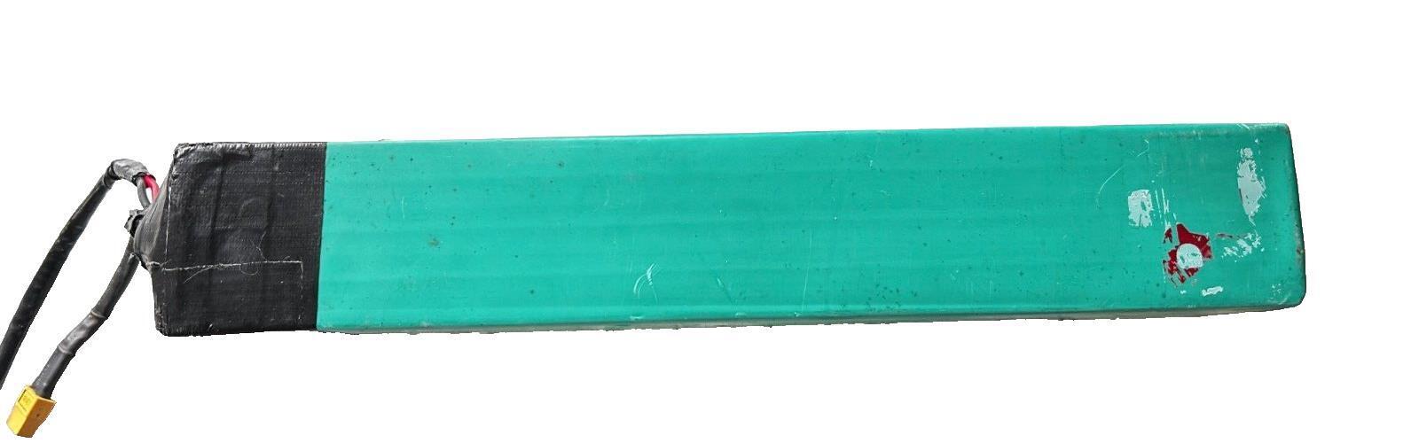 Lithium Ion E-Bike Battery 36.5cm x 10cm x 6cm XT60 and Tplug Connectors 4kg