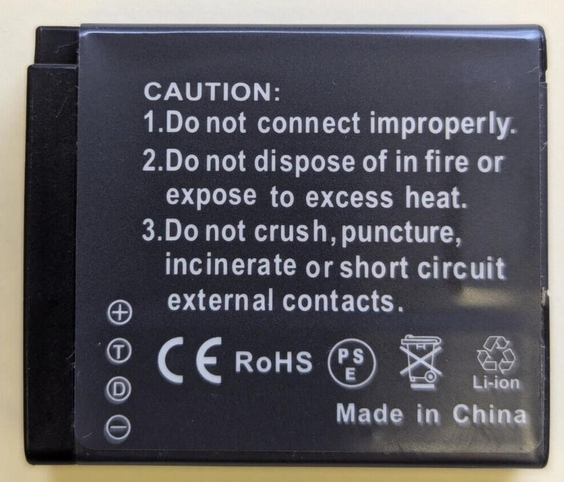 FOR Panasonic DMW-BLH7/DMW-BLH7E Battery Pack 1000mAh