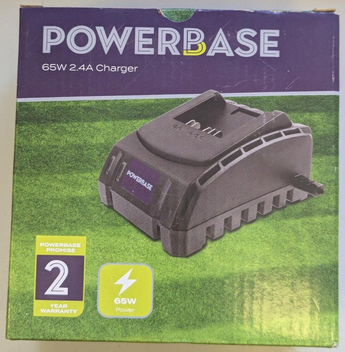 Powerbase 65w 2.4A Battery Charger B0Q-SP06-20ZB 620674 for Compatible Batteries