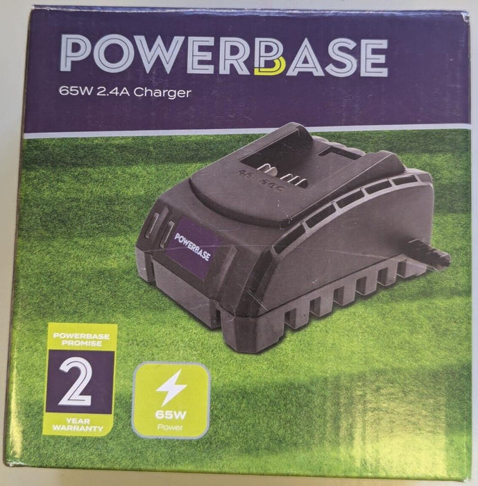 Powerbase 65w 2.4A Battery Charger B0Q-SP06-20ZB 620674 for Compatible Batteries