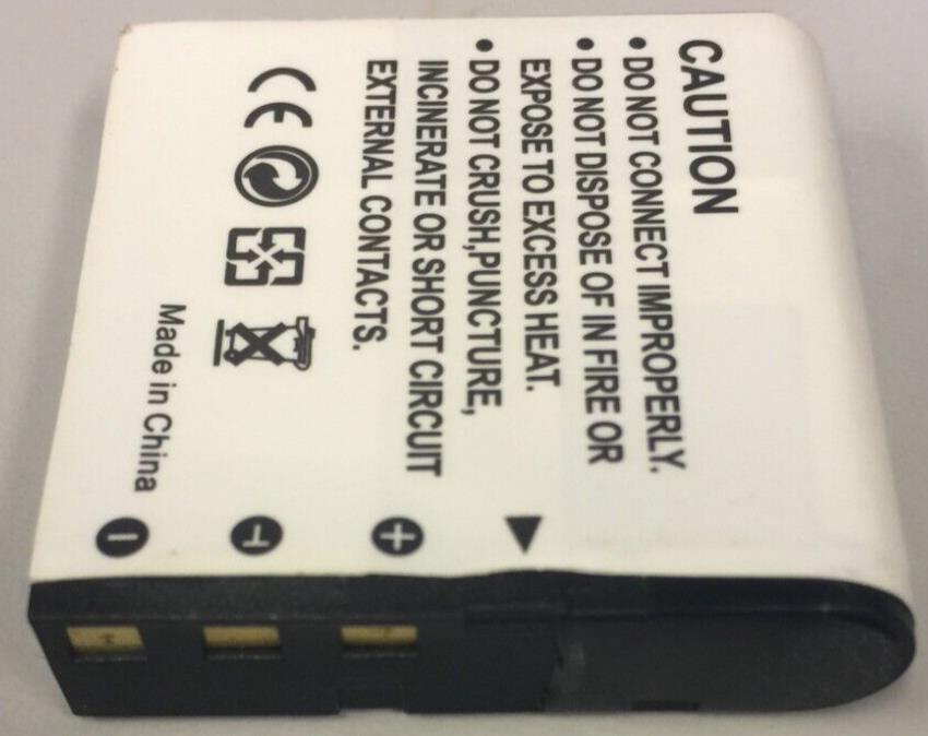 Replacement Battery for USED Casio NP-40, NP-40DCA, NP-40DBA, Exilim Zoom1500mAh
