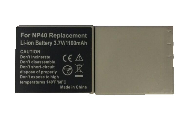 Replacement Battery for Fujifilm NP-40 1100mAh