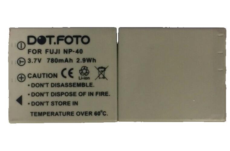 Replacement Battery for Fujifilm NP-40 900mAh