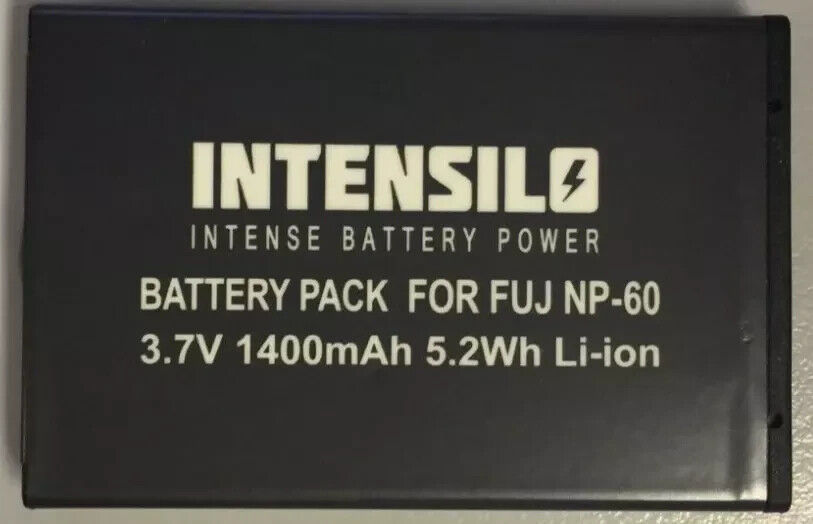 Battery Replacement for Fujifilm NP-60 Battery 1400mAh