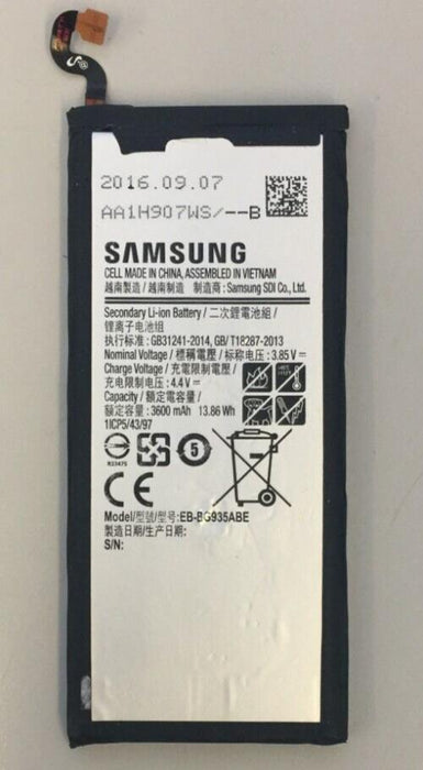 Samsung Galaxy S7 Edge Original Replacement Battery SM G935 EB-BG935ABE USED
