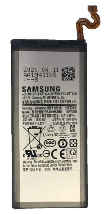 Samsung Battery  4000mAh 3.85v 15.40Wh For Galaxy Note9 EB-BN965ABU