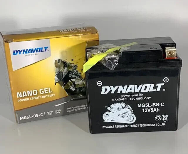 Dynavolt Battery MG5L-BS-C 12v 5Ah Nano-Gel Technology