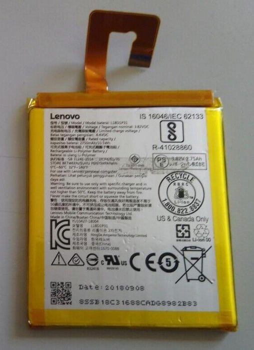 Lenovo Replacement Battery L18D1P31 (2750mAh) For TAB E7