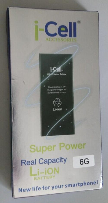 i-Cell New Replacement battery for Apple iPhone 6G (1810mAh)