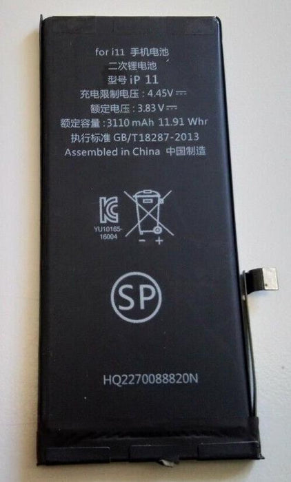 Replacement Battery for iPhone 11 (3110mAh)