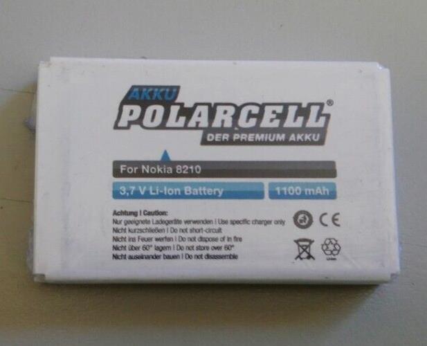 Battery for Nokia 8210 8850G 8850 8390 6590i 5210 8270 8250 8290 8310 (1100mAh)