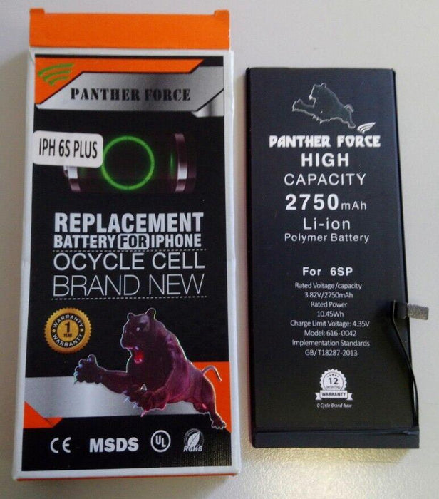 Panther Force Replacement Battery For iPhone 6s Plus 2750mAh
