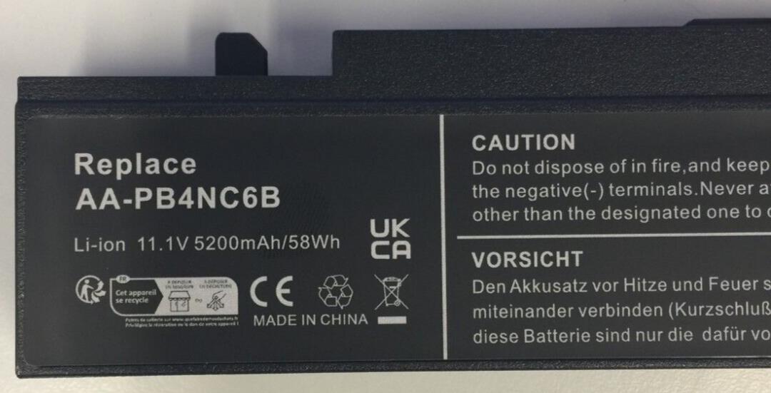 Battery for Samsung AA-PB4NC6B