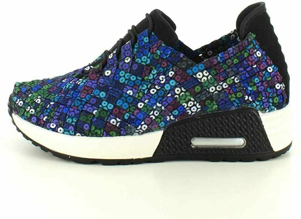 Bernie Mev Womens Best Victoria Sneaker Trainers Sapphire UK 4.5 (Eur 37)