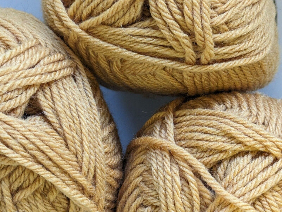 3x Rowan Pure Wool Superwash Worsted - Gold